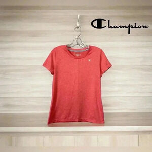NWOT, Champion, Power Train Heather Sports T-Shirt, Small, Red 🏃‍♀️
